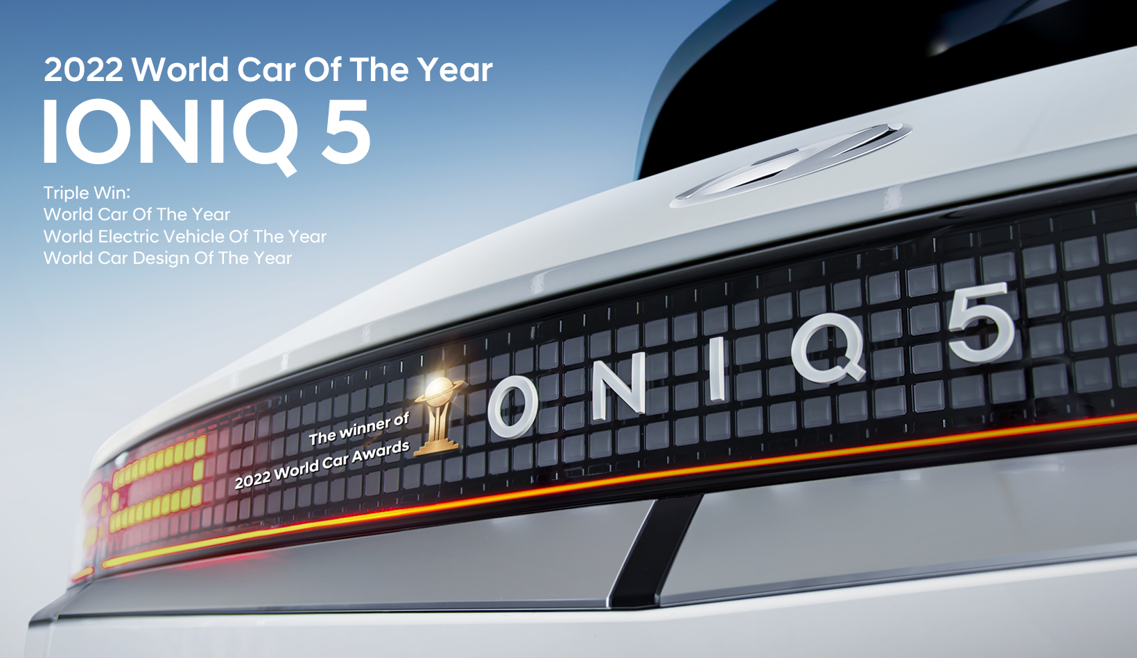Hyundai IONIQ 5 je Svetovým autom roka 2022!