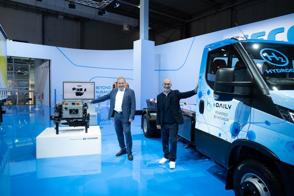 Hyundai a IVECO predstavili prvú veľkú dodávku s palivovými článkami