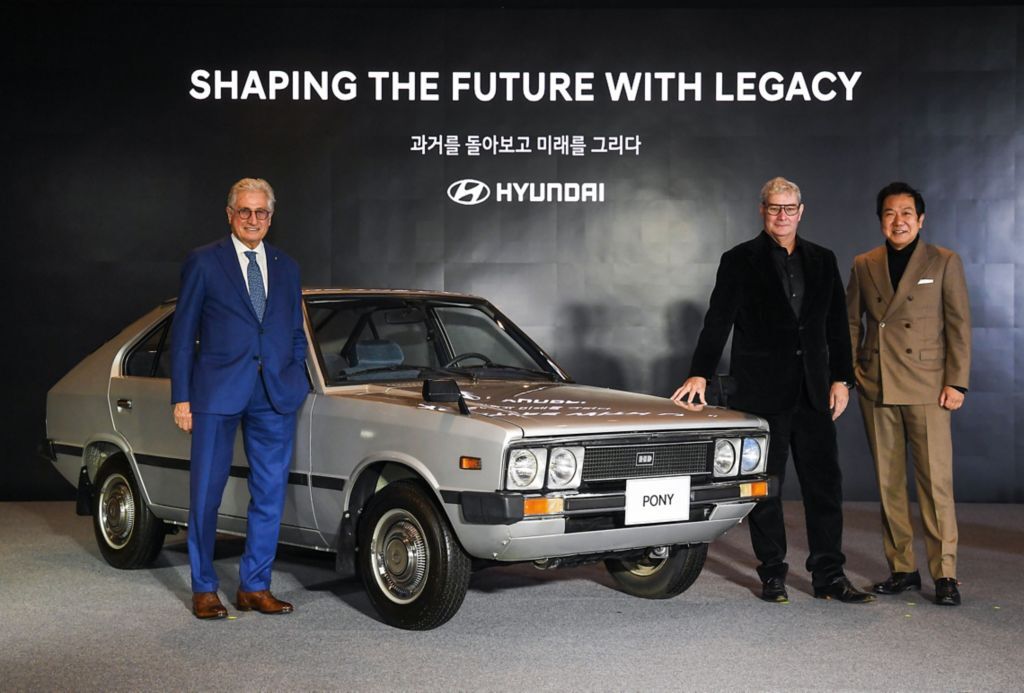 Hyundai a legendárny dizajnér Giorgetto Giugiaro spolu „oživia“ koncept Pony Coupe z roku 1974.