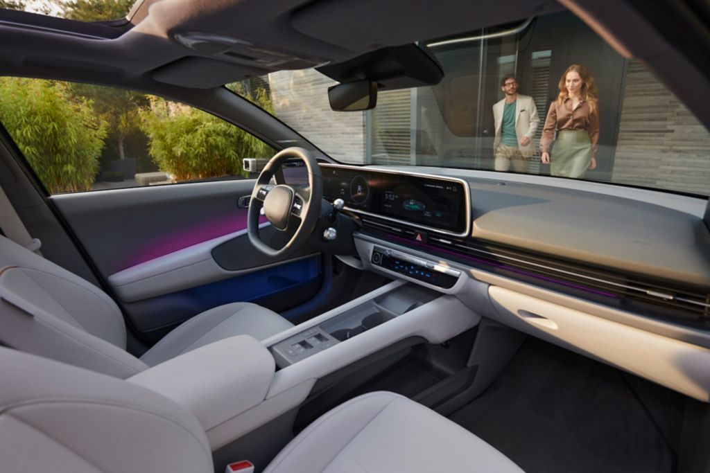 Vnútorné osvetlenie v Hyundai IONIQ 6 je hotová veda: Znižuje stres a zvyšuje zážitok z jazdy.